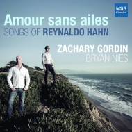 󡢥쥤ʥɡ1874-1947/Amour Sans Ailes-melodies Gordin(Br) Nies(P)
