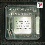 Quatuor pour la Fin du Temps : Frost(Cl)J.Jansen(Vn)Thedeen(Vc)Debargue(P)