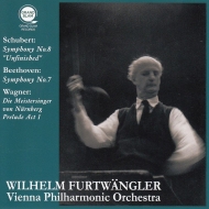 ベートーヴェン（1770-1827）/Sym 7 ： Furtwangler / Vpo +schubert： Sym 8 (1950) +wagner