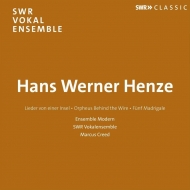ヘンツェ、ハンス・ヴェルナー（1926-2012）/Lieder Von Einer Insel-choral Works： Creed / Swr Vokalensemble Stuttgart E