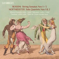 åˡ1792-1868/Sonata For Strings 1-3  Pensola Tikkanen(Vn) Lehto(Vc) De Groot(Cb) +hoffmeister