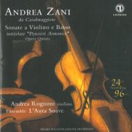 ĥˡ1696-1757/Violin Sonatas Op 5  Rognoni(Vn) Ensemble L'aura Soave