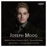Brahms Piano Concerto.No.2, R.Strauss Burleske : Joseph Moog(P)Nicholas Milton / Kaiserslautern Radio Po