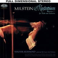 Masterpieces For Violin & Orch: Milstein(Vc)Susskind / Concert Arts O