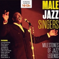 Male Jazz Singers: Milestones Of Jazz Legends (10CD)