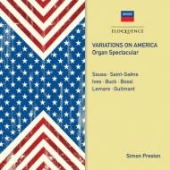 Organ Classical/Preston： Variations On America-organ Spectacular-the Argo Organ Recordings