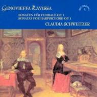 Ravissa Genovieffa (1745-1805)/Harpsichord Sonatas Op 1  C. schweitzer(Cemb)
