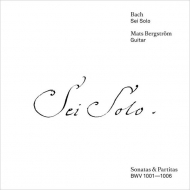 Хåϡ1685-1750/(Guitar)sonatas  Partitas For Solo Violin Mats Bergstrom(G)