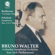 Schubert Symphonies Nos.5, 8, Beethoven Coriolan Overture : Bruno Walter / Columbia SO, New York PO (1958-1960)-Transfers & Production: N.Hirabayashi