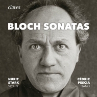 ブロッホ（1880-1959）/Violin Sonata 1 2 Piano Sonata： N. stark(Vn) Pescia(P)