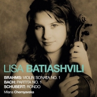 ヴァイオリン作品集/Batiashvili： Brahms： Violin Sonata 1 J. s.bach： Partita 1 Schubert