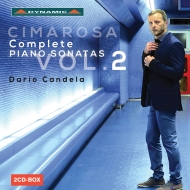 ޥ1749-1801/Complete Keyboard Sonatas Vol.2 Dario Candela(P)