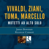 Baroque Classical/Alto Solo Motets-vivaldi Ziani Tuma B. marcello J. bowman(Ct) Ricercar Consort