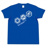 鹿児島城西高校　サッカー応援 Tシャツ Lサイズ 青 164.jpg