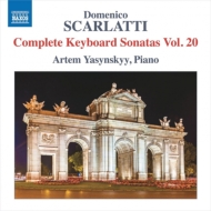 スカルラッティ、ドメニコ（1685-1757）/Complete Keyboard Sonatas Vol.20： Yasynskyy(P)
