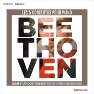 ベートーヴェン（1770-1827）/Comp. piano Concertos： Heisser(P) / Nouvelle-aquitaine Co