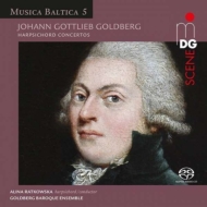 ゴルトベルク、ヨハン・ゴットリープ（1727-1756）/Comp. harpsichord Concertos： Ratkowska(Cemb) / Goldberg Baroque Ensemble