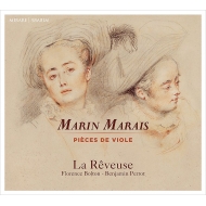 マレ (1656-1728)/Pieces De Viole： La Reveuse +f. couperin