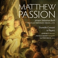 Matthaus-Passion : John Butt / Dunedin Consort, Mulroy, M.Brook, S.Hamilton, etc (3CD)
