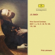 Cantata, 1, 4, 19, 21, 39, 79, 105, 170, 189, : Lehmann / Bpo Berliner Motettenchor (3CD)