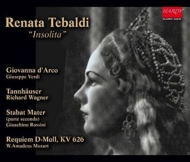 Soprano Collection/Renata Tebaldi： Insolita-verdi： Giovanna D'arco Wagner： Tannhauser Mozart： Requ