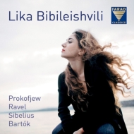 ピアノ作品集/Lika Bibileishvili： Prokofiev Ravel Sibelius Bartok