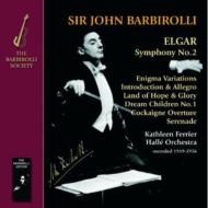 Sym, 2, Enigma Variations, Introduction & Allegro, Serenade: Barbirolli / Halle O (1949-1956)