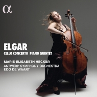 エルガー（1857-1934）/Cello Concerto： Hecker(Vc) De Waart / Antwerp So +piano Quintet： Helmchen C. widmann