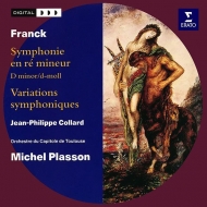 フランク、セザール（1822-1890）/Symphony Symphonic Variations： Plasson / Toulouse Capitole O Collard(P) (Uhqcd