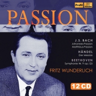 『Passion〜フリッツ・ヴンダーリヒ／受難曲、オラトリオ・ライヴ集』　カール・リヒター、カール・ベーム、他（12CD）