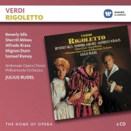 ǥ1813-1901/Rigoletto Rudel / Po Sills A. kraus Milnes Dunn Ramey