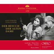 アイネム（1918-1996）/Der Besuch Der Alten Dame： H. stein / Viena State Opera C. ludwig Wachter Zednik Hotte