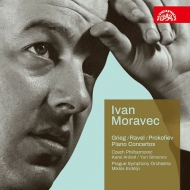 ԥκʽ/Grieg Ravel Prokofiev Piano Concerto Moravec(P) Erdelyi / Prague So Simonov / Ancerl / Cz