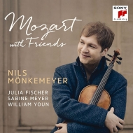 Mozart With Friends: Monkemeyer(Va)J.fischer(Vn)S.meyer(Cl)William Youn(P)