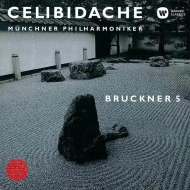 ブルックナー (1824-1896)/Sym 5 ： Celibidache / Munich Po (Uhqcd)