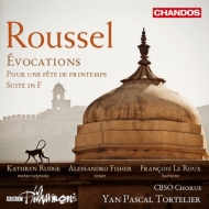 Evocations, Orchestral Works : Yan Pascal Tortelier / BBC Philharmonic, Rudge A.Fisher, F.Le Roux