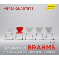 ブラームス（1833-1897）/String Sextet 1 2 Quintet 1 2 Quartet 1 2 3 Clarinet Quintet： Verdi Q H. v