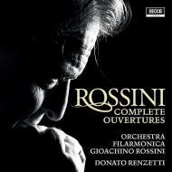 ロッシーニ（1792-1868）/Comp. overtures： Renzetti / Gioachino Rossini Po