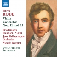 ɡԥ1774-1830/Violin Concerto 11 12  F. eichhorn(Vn) Pasquet / Jena Po