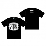 Tシャツ クラシックロゴ BLACK(S)/ MUSIC CIRCUS'18