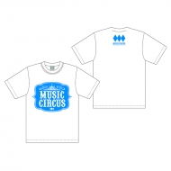Tシャツ クラシックロゴ WHITE(S)/ MUSIC CIRCUS'18