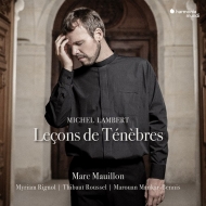 Lecons De Tenebres Book, 1, : Mauillon(B-br)Rignol(Gamb)T.roussel(Theorbo)Mankar-bennis(Cemb, Organ)(2CD)