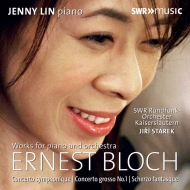 ブロッホ（1880-1959）/Concerto Symphonique Concerto Grosso.1 Etc： Jenny Lin(P) Starek / Kaiserslauten Sw