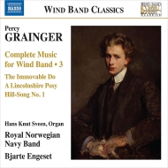 グレインジャー (1882-1961)/Complet Music For Wind Band Vol.3： Engeset / Royal Norwegian Navy Band