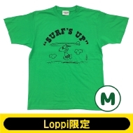 SNOOPY Tシャツ ブライトグリーン(M)【Loppi限定】