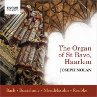 Organ Classical/Joseph Nolan： The Organ Of St Bavo Haarlem-j. s.bach Buxtehude Mendelssohn Reubke