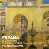 ピアノ作品集/Heisser： Espana-albeniz Falla Granados Mompou Turina