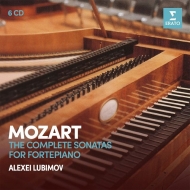 ⡼ĥȡ1756-1791/Copm. piano Sonatas Lubimov(Fp)