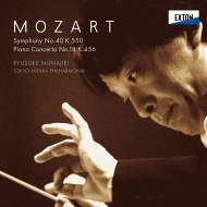 モーツァルト（1756-1791）/Sym 40 Piano Concerto 18 ： 沼尻竜典(P) / Tokyo Mozart Players