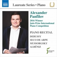 ピアノ作品集/Alexander Panfilov： Debussy Seco De Arpe Mussorgsky Albeniz